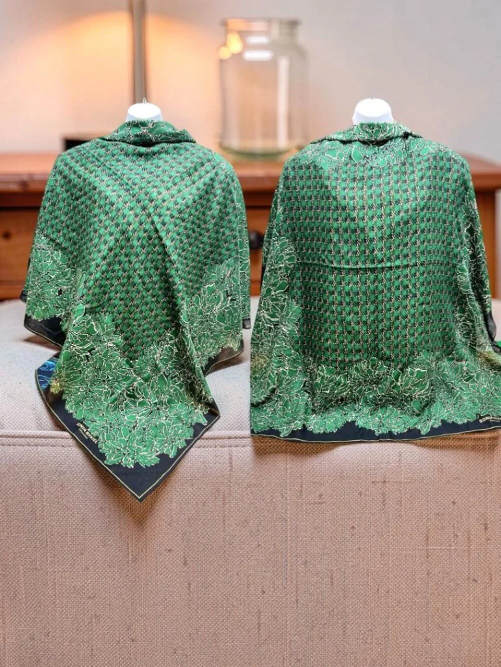 A Pair SONIA RYKIEL Foulards Scarf Shawl 42